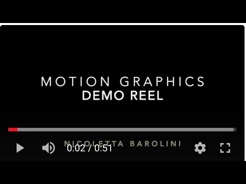 Motion Graphics Demo Reel