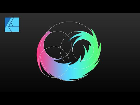 Logo Drawing Process - Time-lapse in Affinity Designer