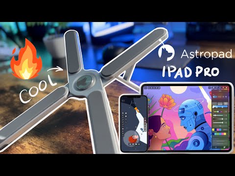 Astropads magnetic screen + Easel review (IPad Pro)