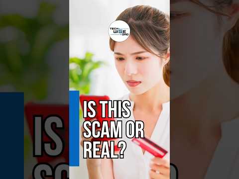 Is This a Scam or Real? Most People Get This Wrong! #internetsafety  #techwisedad