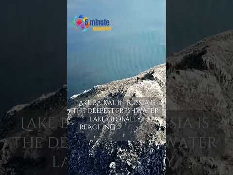 #5MinuteGeography #LakeBaikal #Russia #EarthScience #Siberia #NaturalWonder #DidYouKnow