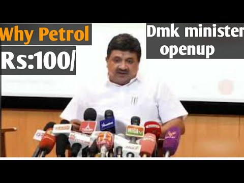 Reason Why petrol Cost ₹100/ Today|DMK (Finance minister) openup|