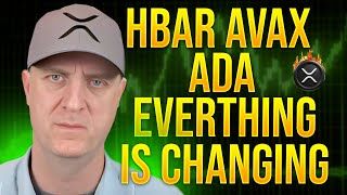 HBAR ADA and AVAX! ‼️ EVERYTHING IS CHANGING!!!