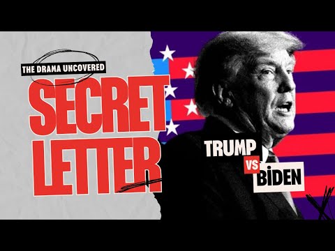 Video: U.S President Trump Finds Joe Biden's Secret Letter While Facing White House Reporters Watch