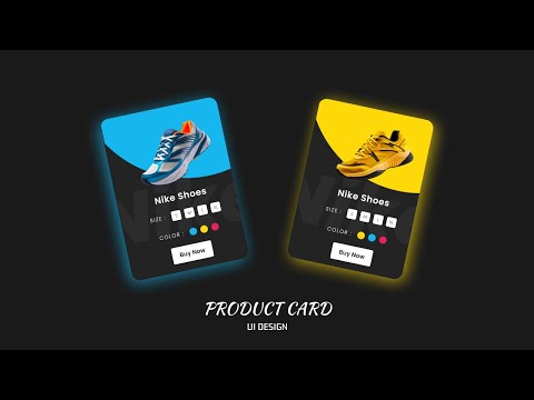 CSS Creativity UI Design Product Cards with HTML & CSS