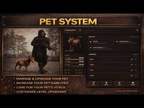 Gulag Pets — Companion PET  & Kennel System for FiveM