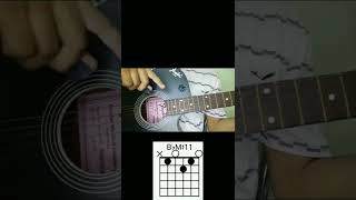 Guitar chords : B flat major sharp 11