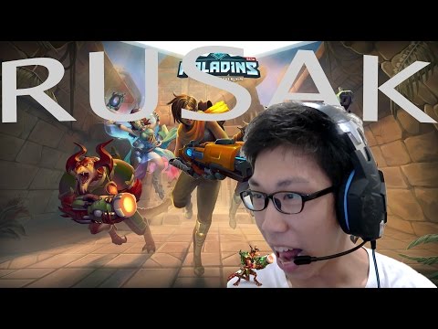 Rusak.. DAMAGE SEMUA SATU TEAM - Paladins #1