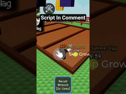 Grow A Garden NoLag Script #Roblox #fyp #nolag #script #growagarden
