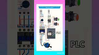 PLC starter wiring # PLC DOL Starter control wiring