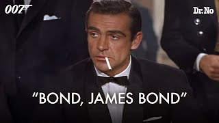 DR. NO | "Bond, James Bond" – Sean Connery, Eunice Gayson | James Bond