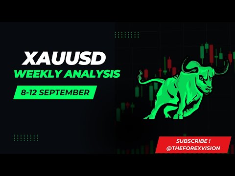 XAUUSD Weekly Analysis 8-12 September