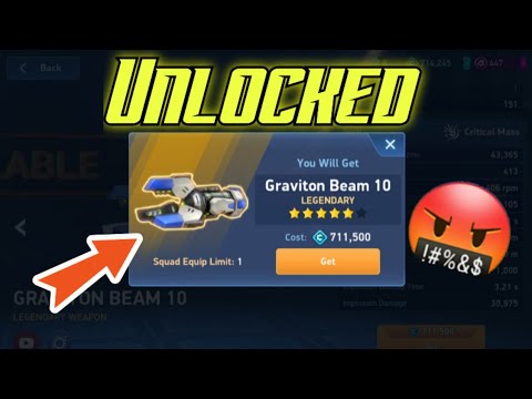 Graviton beam 10 unlocked 🔓 || Mech arena