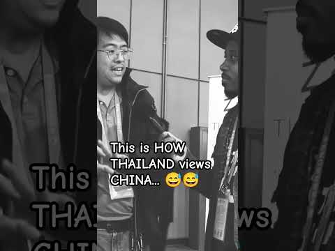 How THAILAND really views CHINA...  #food #chinaexpo #chinatradeshow #culture #asiafood #halfthai