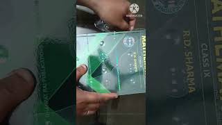 Unboxing of RD Sharma Class 9 Maths Latest Edition book 2023-24 #shorts #rdsharmaclass9 #class9