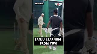 Watch: Yuvraj Singh mentors Sanju Samson with batting tips |Sports Today