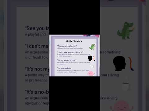 Daily Phrase helps us to improve our speaking skills #englishlearning #phrasesoftheday #collegecours