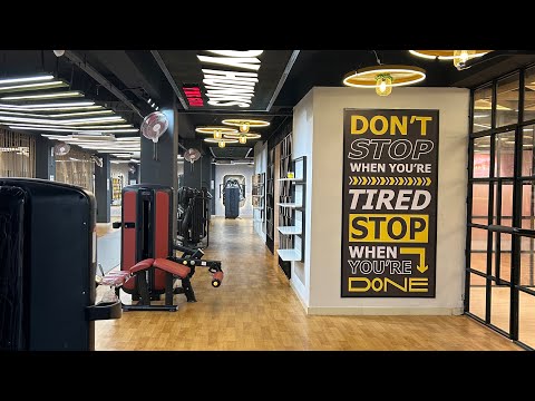 Best & Biggest Luxurious Gym Interior INDIA | 10000 sqft  | Best Gym Interior Design #gym #fitness 