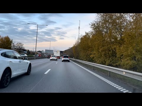 Soothing Drive Between 2 Cities - No Talking & No Music