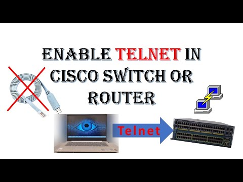 Telnet configuration in cisco switch | Configuring Telnet| How to Configure Telnet in Cisco