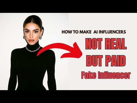 How to Create Viral AI Influencer & Make Money (No Face, No Filming)