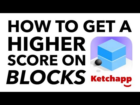 How to get a HIGHER score on Blocks! (New Ketchapp Game)