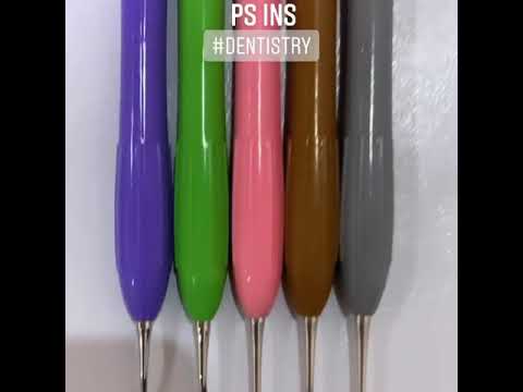 Composite plastic filling instruments | Plastic tooth filling instruments