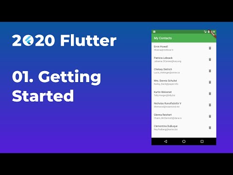 2020 Flutter - 01. Gettings Started