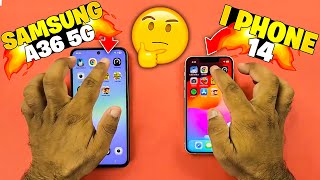 Samsung A36 5G vs iPhone 14 🔥 Speed Test!