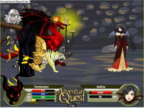 AQ Level 110 Beastwarrior VS Level 145 Safiria