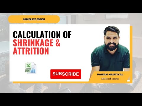 Calculation of Shrinkage and Attrition in BPO