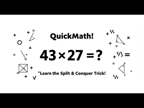 Multiply ANY Two-Digit Numbers In Your Head! 🤯 (EASY Math Trick)