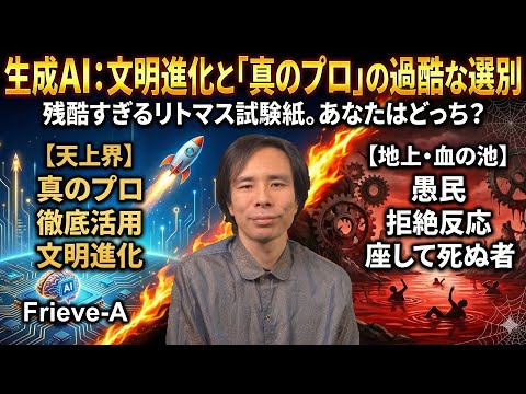 [AI] Generative AI as a theory of civilization evolution and the harsh selection of "true profess...