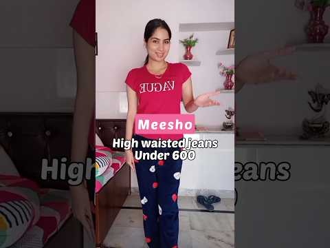 High waisted jeans under ₹600/affordable jeans #jeans #viral
