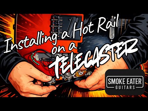 Guitar Mod: Telecaster Hot Rails Upgrade -Turning a Tele into a High-Gain Machine
