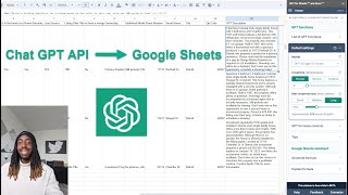 Integrating Chat GPT API to Google Sheet (Real Estate Use Case)