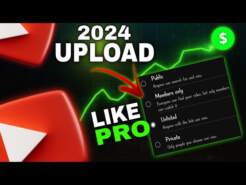 How To Upload Videos on YouTube in 2024 | WITH MOBILE