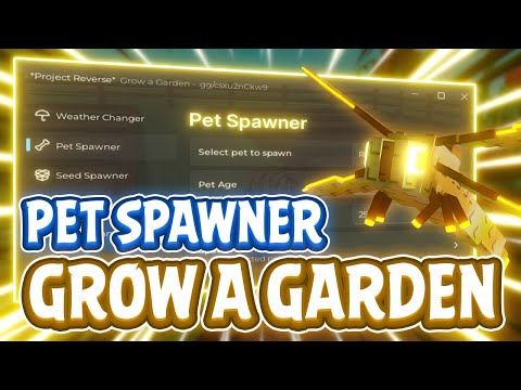 [DARK SPAWNER 🍏] Grow A Garden OP New Pet & Seed SPAWNER Script | New Script For Grow A Garden