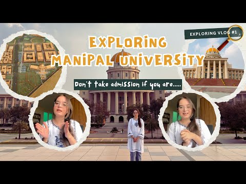 Manipal University Jaipur Campus Tour | Virtual Guide for 2025 Admissions! | Exploring Vlog 1🔍