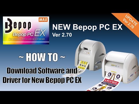 How to Download Software and Driver for BEPOP PC EX