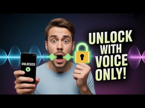 Use Voice to Unlock Phone | Secret Android Setting Revealed!