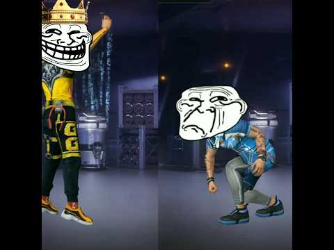 Free fire duo character troll face | troll face |#freefiremax #trollface #shorts  #viralshort
