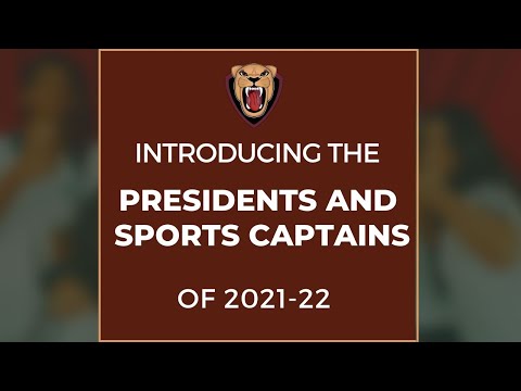 Introducing the Sports Captains and Club Presidents