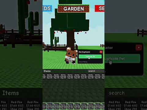 Huge apple tree 😱 | Grow a Garden #roblox #growagarden #apple #shorts