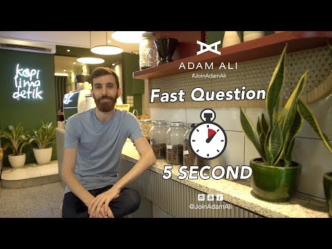 ADAM ALI - FAST QUESTION CHALLENGE