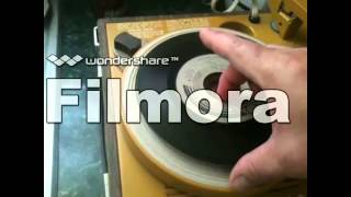 Antique Vintage NEWCOMB EDT-12 C Portable Record Player