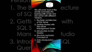 Learn MS SQL Server, Database & SQL : Skills