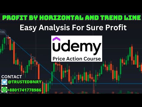 Udemy Course Sure Earning By BINARY TRADING Price Action, easy profit by horizontal and trend line
