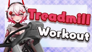 【Treadmill Workout】sweaty goth girls in your area【VAllure】