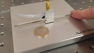 Micro linear actuator - Xeryon XLA - slip test